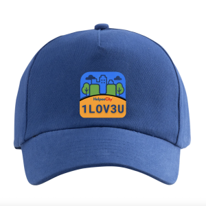 helpee-cap HelpeeCity Printed Baseball Cap