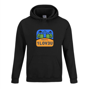 helpee-hoodie-center HelpeeCity Midweight Hoodie